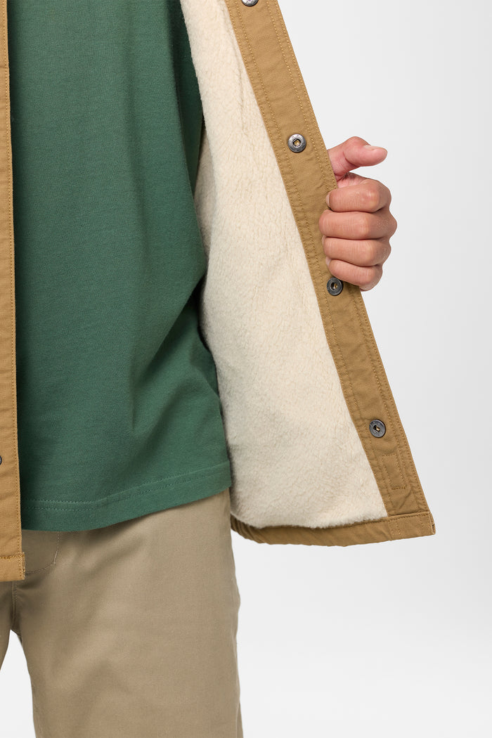 Bronsen High Pile Jacket - Dark Khaki | O'Neill