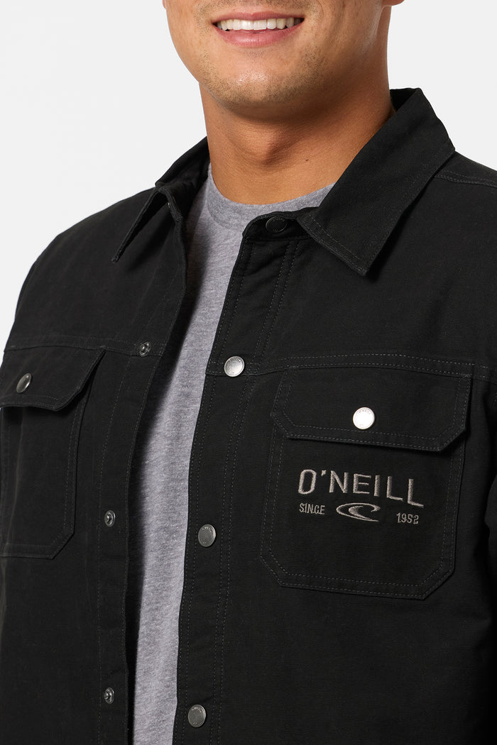 Bronsen High Pile Jacket - Black | O'Neill