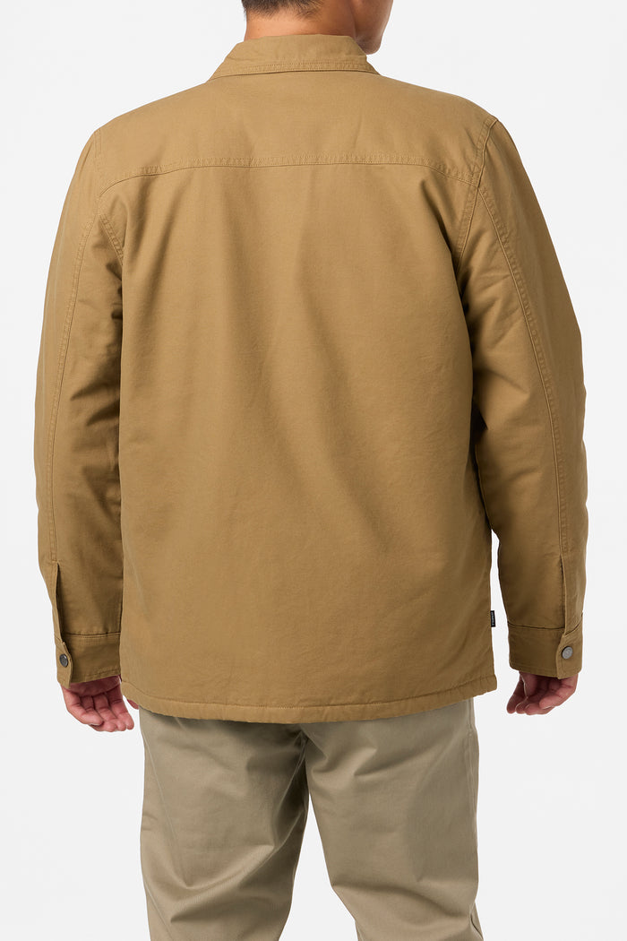 Bronsen High Pile Jacket - Dark Khaki | O'Neill