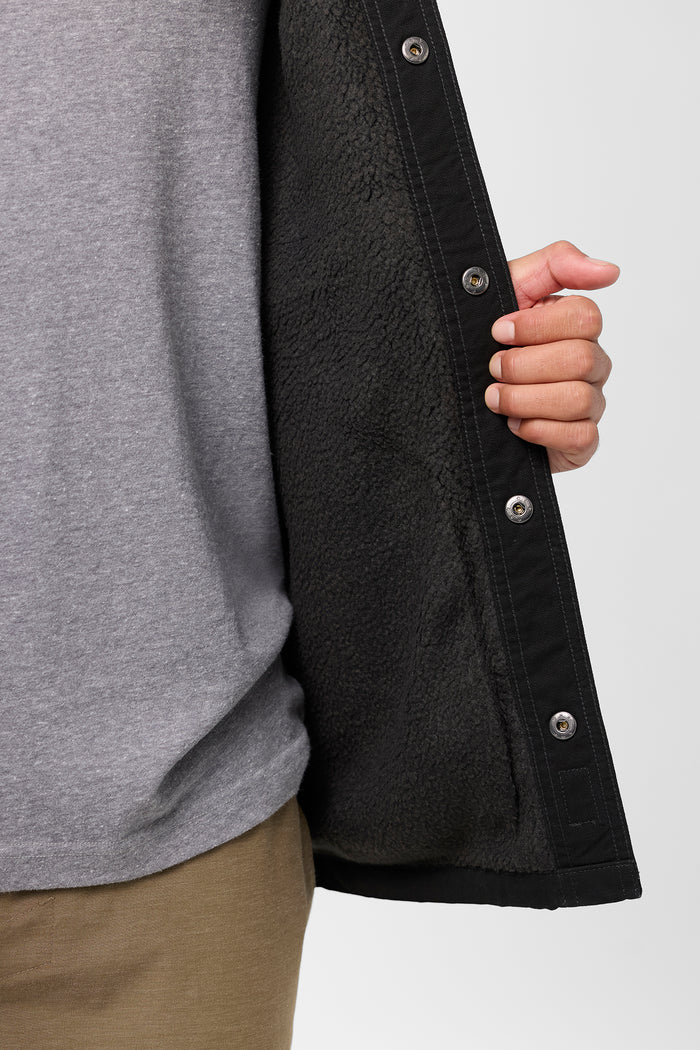 Bronsen High Pile Jacket - Black | O'Neill