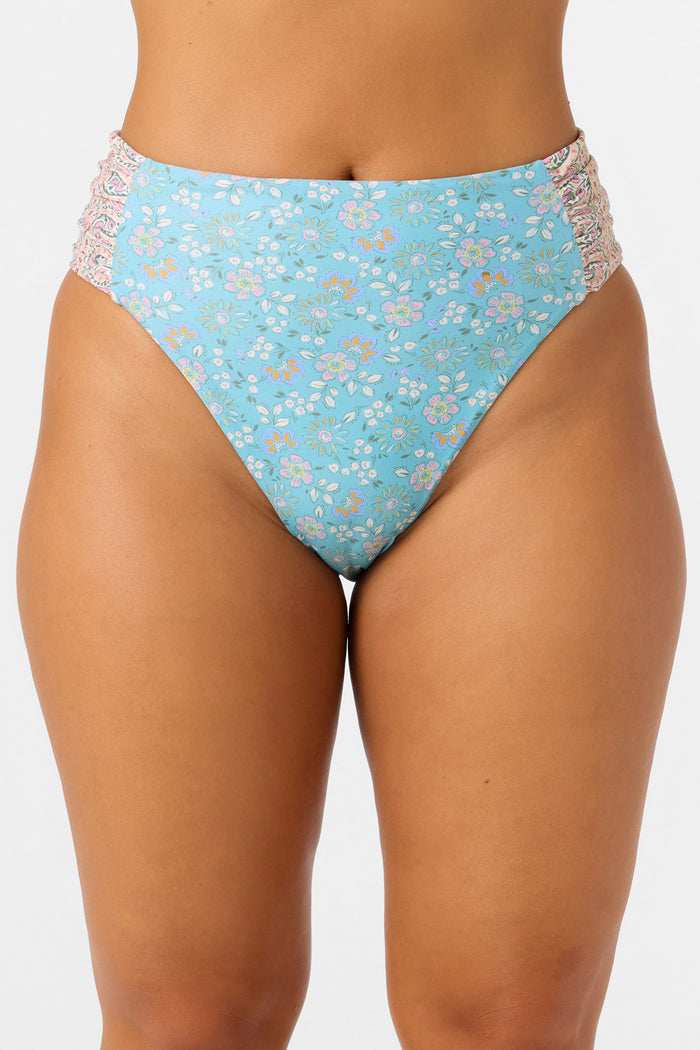 Cabella Long Beach High Waist Cheeky Bottoms - Multi Clr | O'Neill