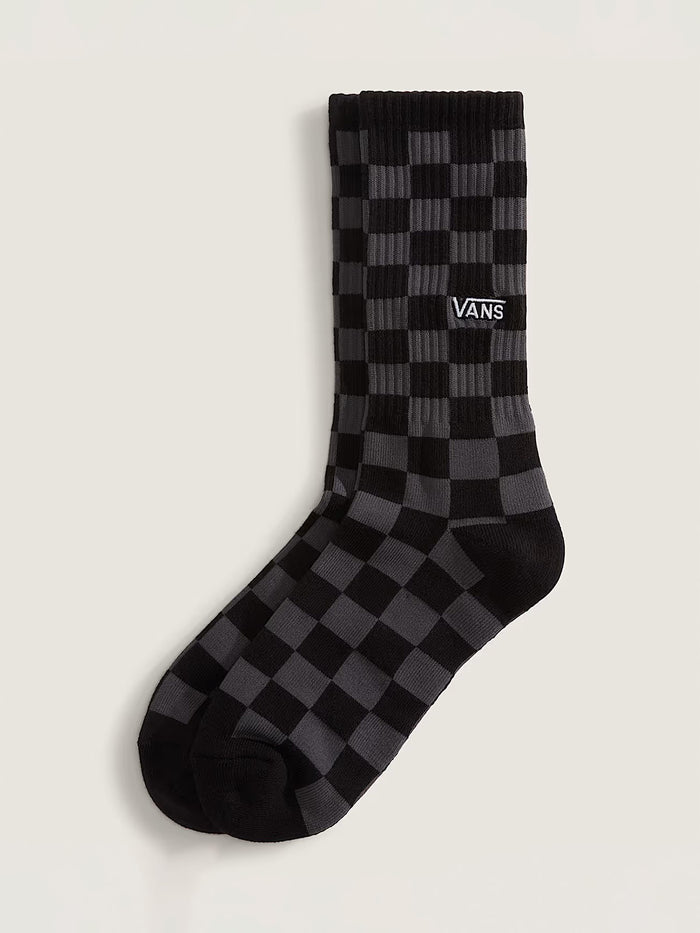 Calcetín Adulto Checkerboard Crew Negro Vans