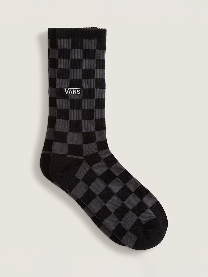 Calcetín Adulto Checkerboard Crew Negro Vans