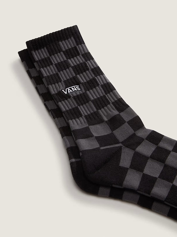 Calcetín Adulto Checkerboard Crew Negro Vans
