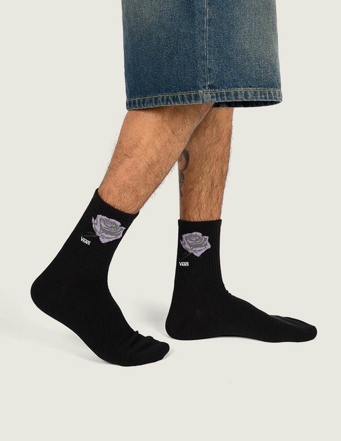 Calcetin Adulto Vans Art Half Crew Negro Vans