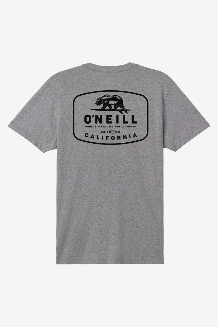 Cali Native Standard Fit Tee - Heather Grey | O'Neill