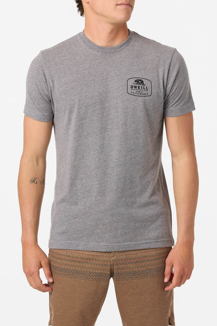 Cali Native Standard Fit Tee - Heather Grey | O'Neill