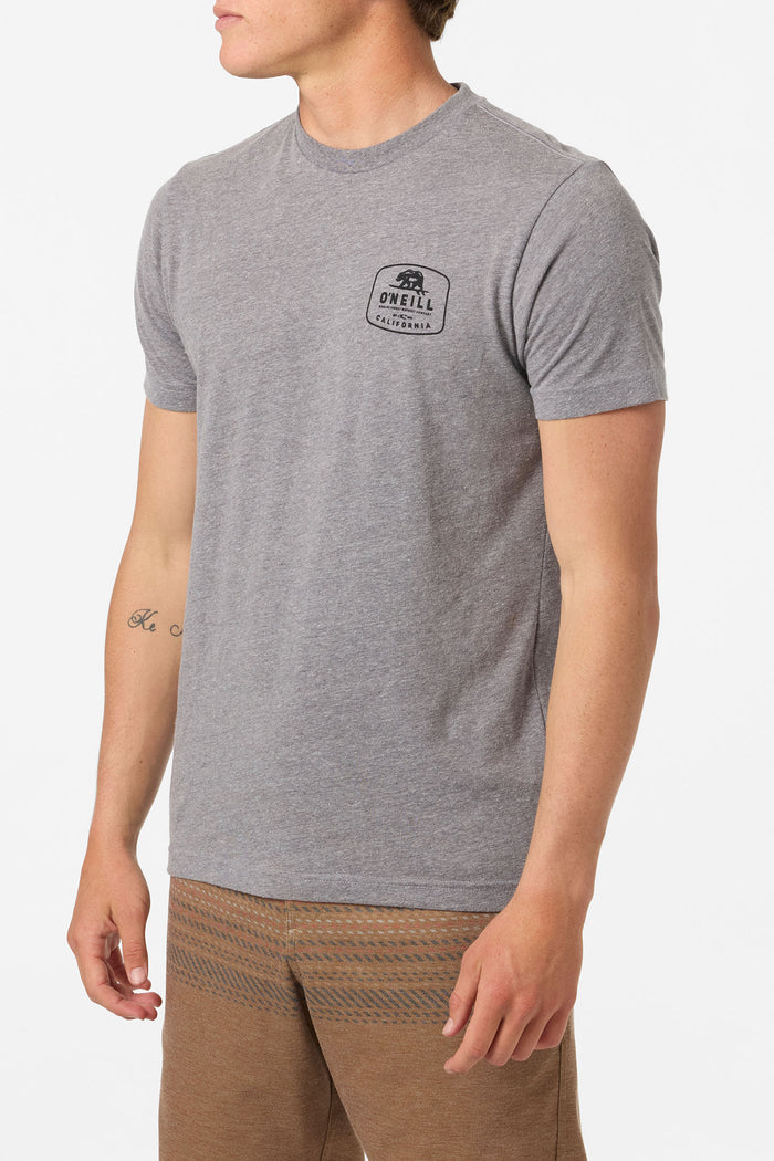 Cali Native Standard Fit Tee - Heather Grey | O'Neill