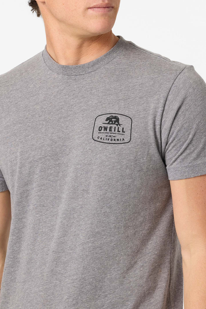Cali Native Standard Fit Tee - Heather Grey | O'Neill