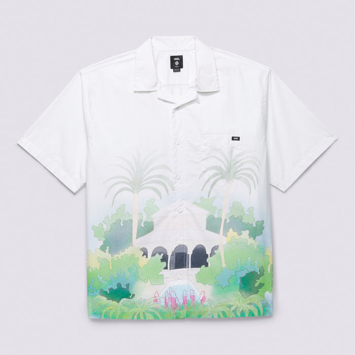 Camisa M/C Hombre Holiday SS Blanca Vans