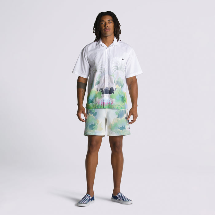 Camisa M/C Hombre Holiday SS Blanca Vans