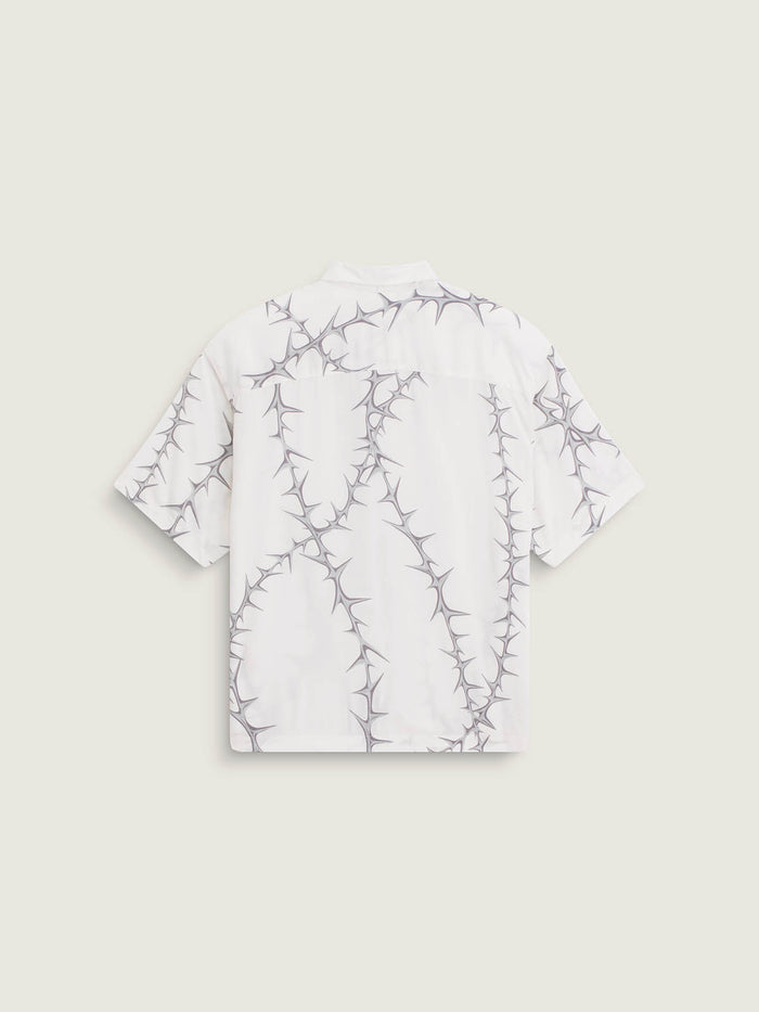 Camisa M/C Hombre Van Doren Printed Ca Blanco Vans