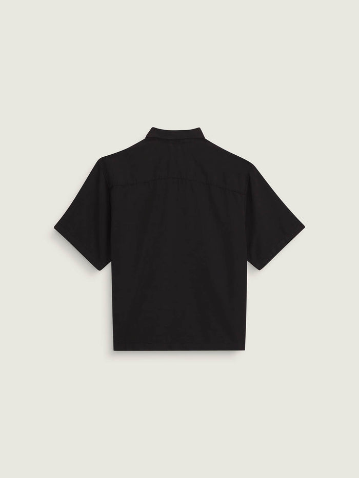 Camisa M/C Hombre Van Doren Tencel Che Negro Vans