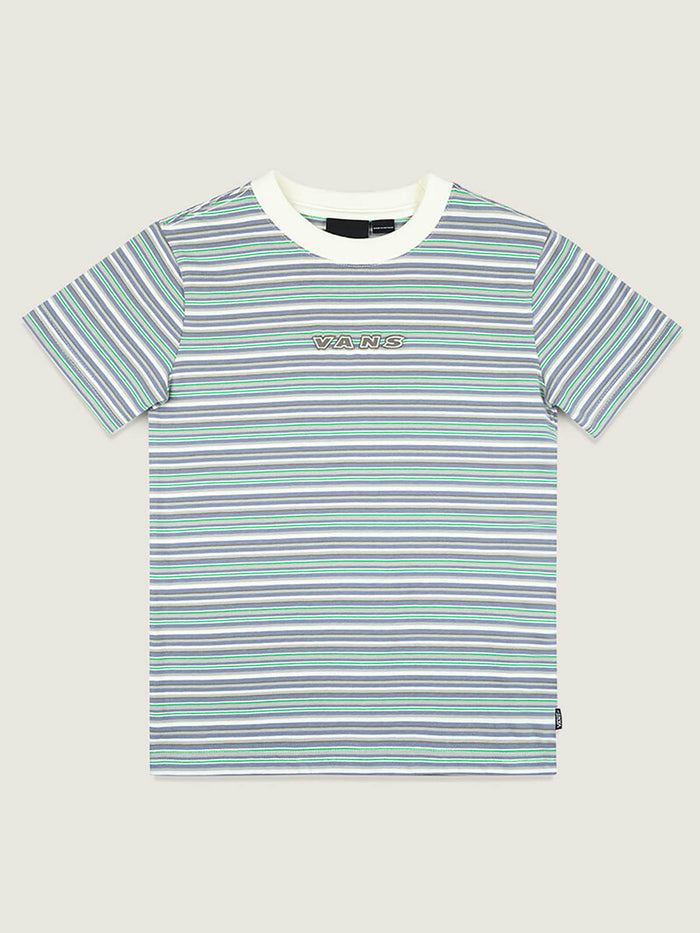 Camisa M/C Nino Cameron Check Stripe Beige/Crudo Vans