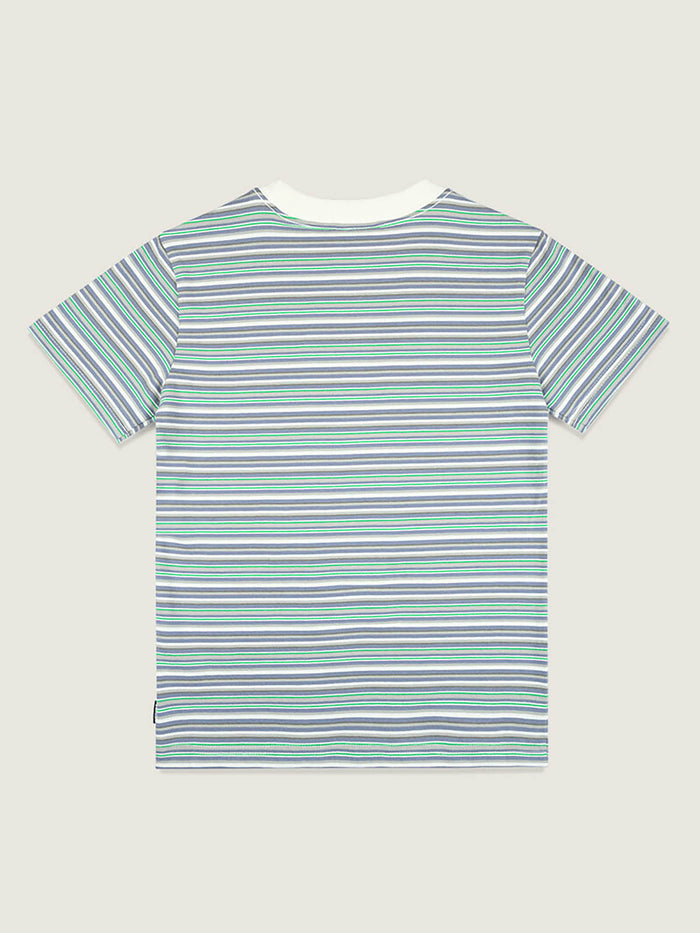 Camisa M/C Nino Cameron Check Stripe Beige/Crudo Vans