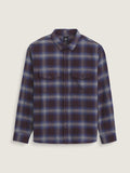 Camisa M/L Hombre Bixby Plaid Flannel Rojo Vans