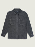 Camisa M/L Hombre Chambray Ls Woven Negro Vans