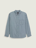 Camisa M/L Hombre Dobby Stripe Ls Shir Gris Vans