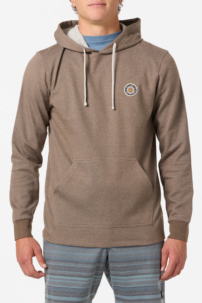 Cantina Hooded Textured Knit Long Sleeve Pullover - Dachshund | O'Neill