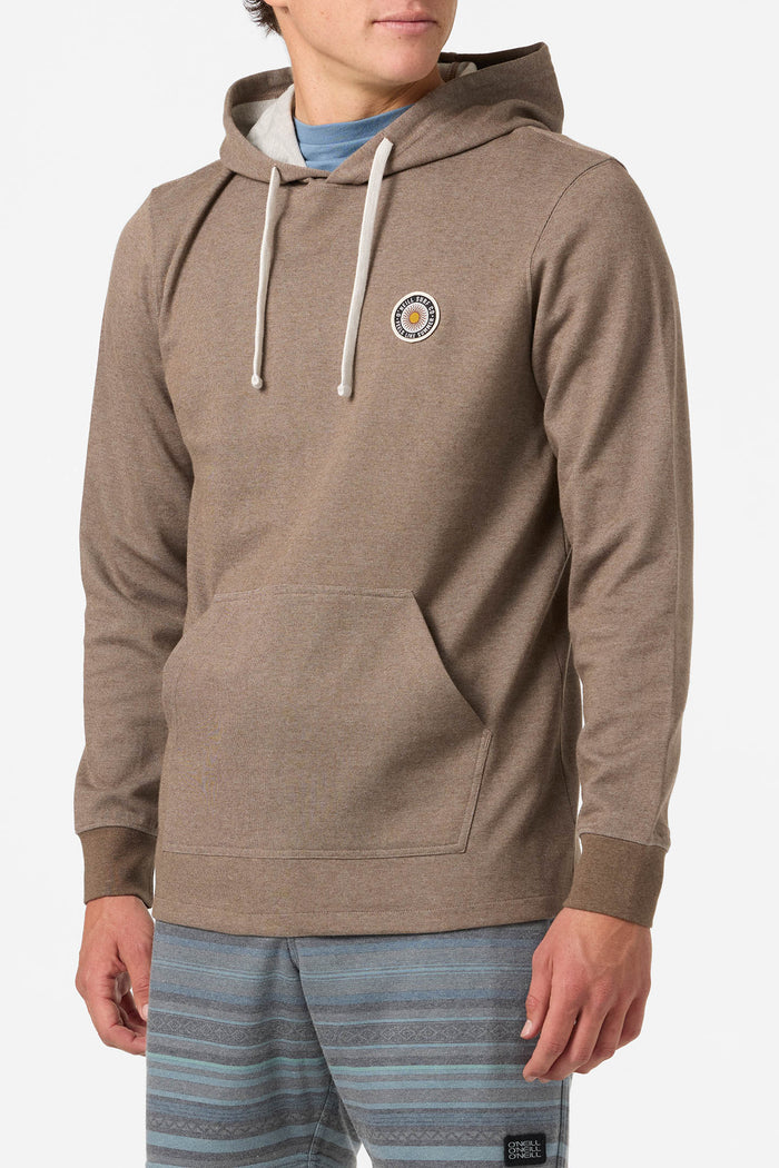 Cantina Hooded Textured Knit Long Sleeve Pullover - Dachshund | O'Neill