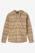 Canyons Hooded Superfleece Jacket - Khaki | O'Neill