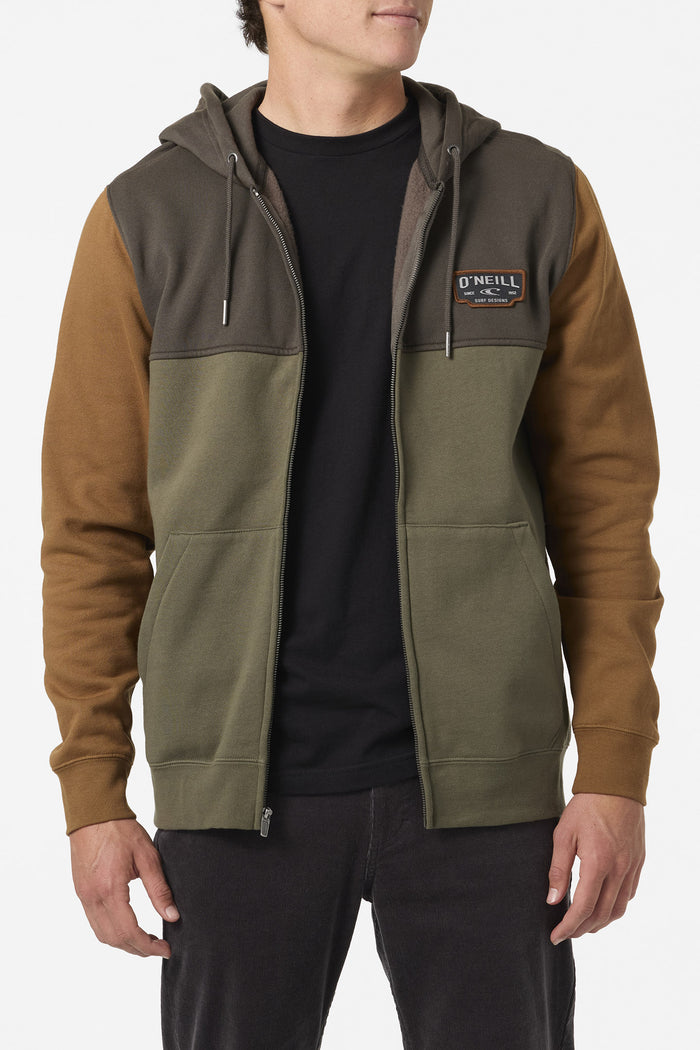 Capitola Zip Colorblock Zip Fleece - Multi Clr | O'Neill