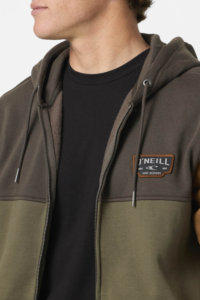 Capitola Zip Colorblock Zip Fleece - Multi Clr | O'Neill