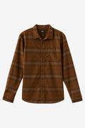 Caruso Stripe Cord Standard Fit Long Sleeve Shirt - Dachshund | O'Neill