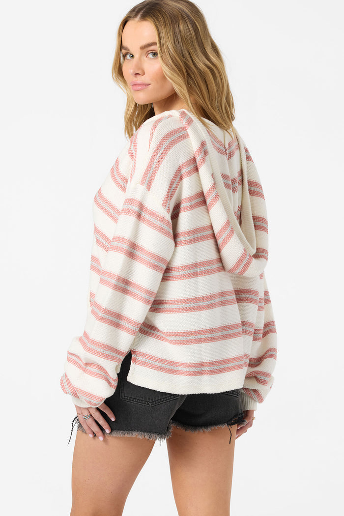 Catamaran Relaxed Hooded Sweater - Canyon Rose | O'Neill