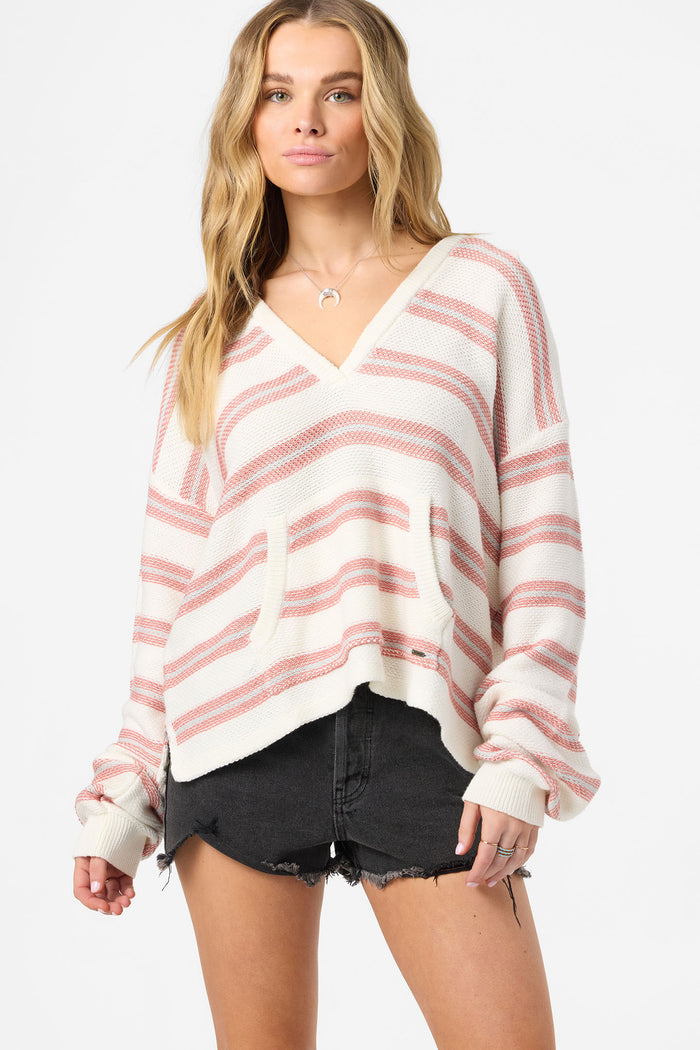 Catamaran Relaxed Hooded Sweater - Canyon Rose | O'Neill