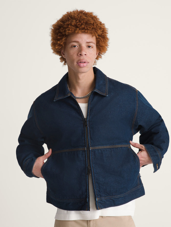 Chaqueta Hombre Denim Station Jacket Azul Vans