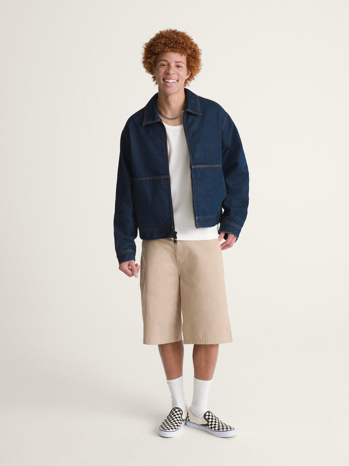 Chaqueta Hombre Denim Station Jacket Azul Vans