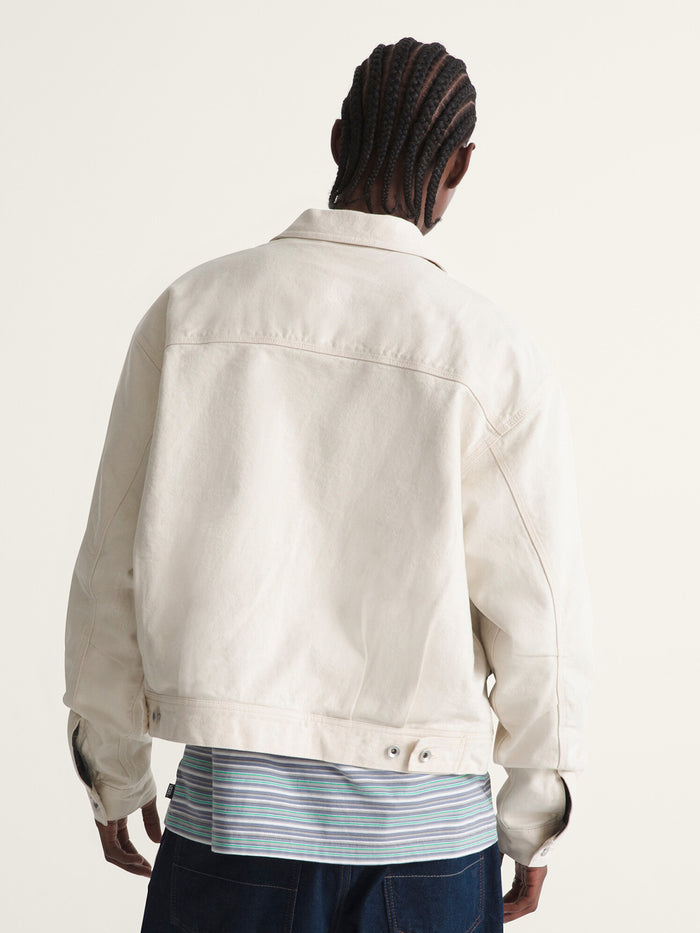 Chaqueta Hombre Denim Station Jacket Beige/Crudo Vans