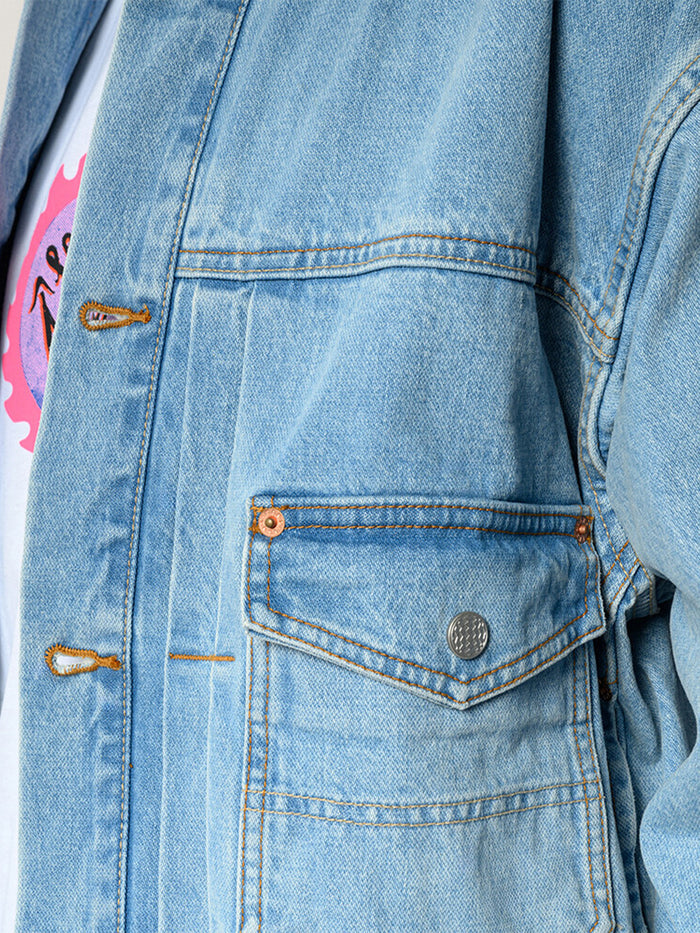Chaqueta Hombre Denim Trucke Celeste Vans