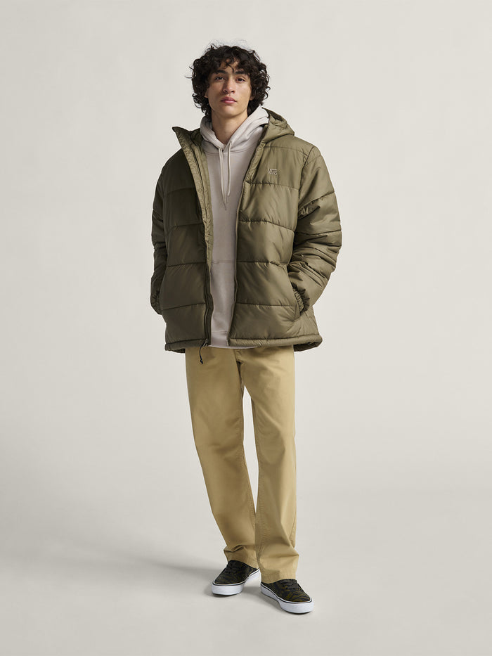Chaqueta Hombre Mte Hillgate Puffer Gris Vans