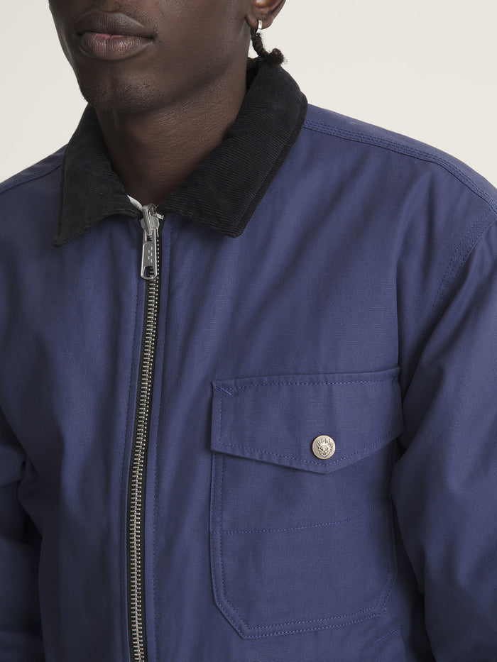 Chaqueta Hombre Skate Garage Reversi Azul Vans