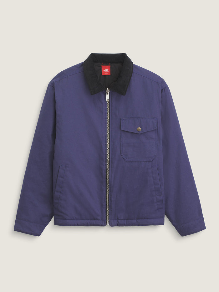 Chaqueta Hombre Skate Garage Reversi Azul Vans