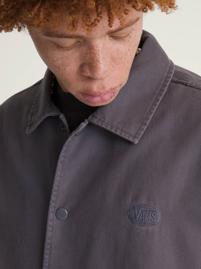 Chaqueta Hombre Torrey Pigment Canva Gris Vans