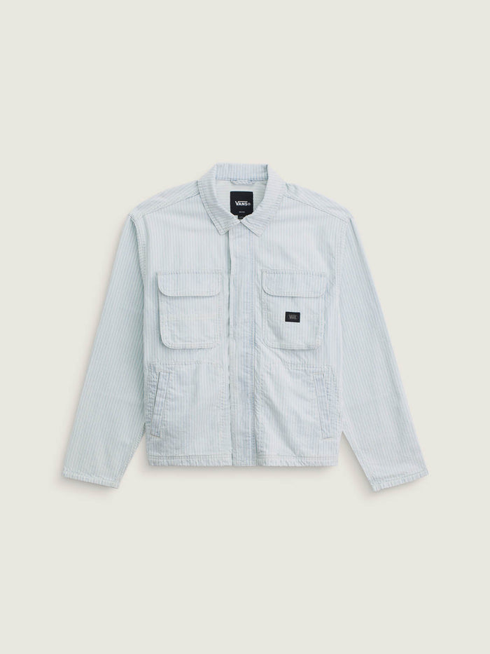 Chaqueta Hombre Umber Denim Stripe J Celeste Vans