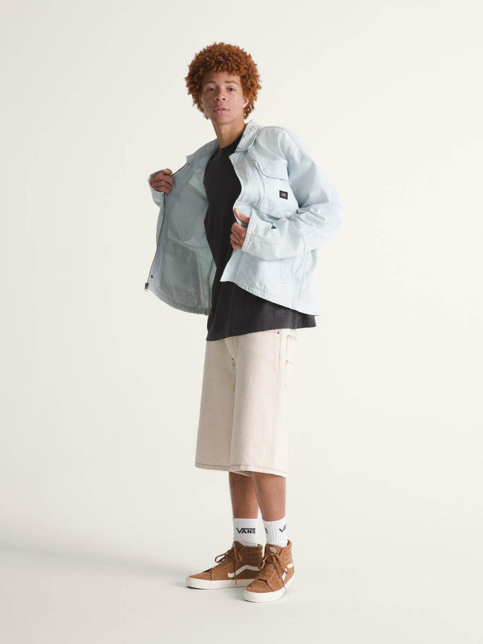 Chaqueta Hombre Umber Denim Stripe J Celeste Vans