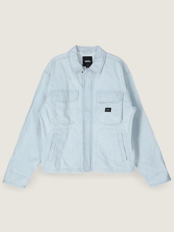 Chaqueta Hombre Umber Denim Stripe J Celeste Vans