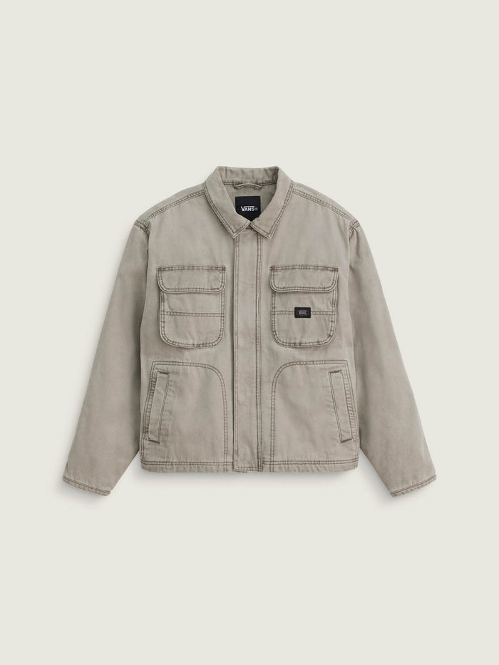 Chaqueta Hombre Umber Pigment Canvas Metalizado Vans