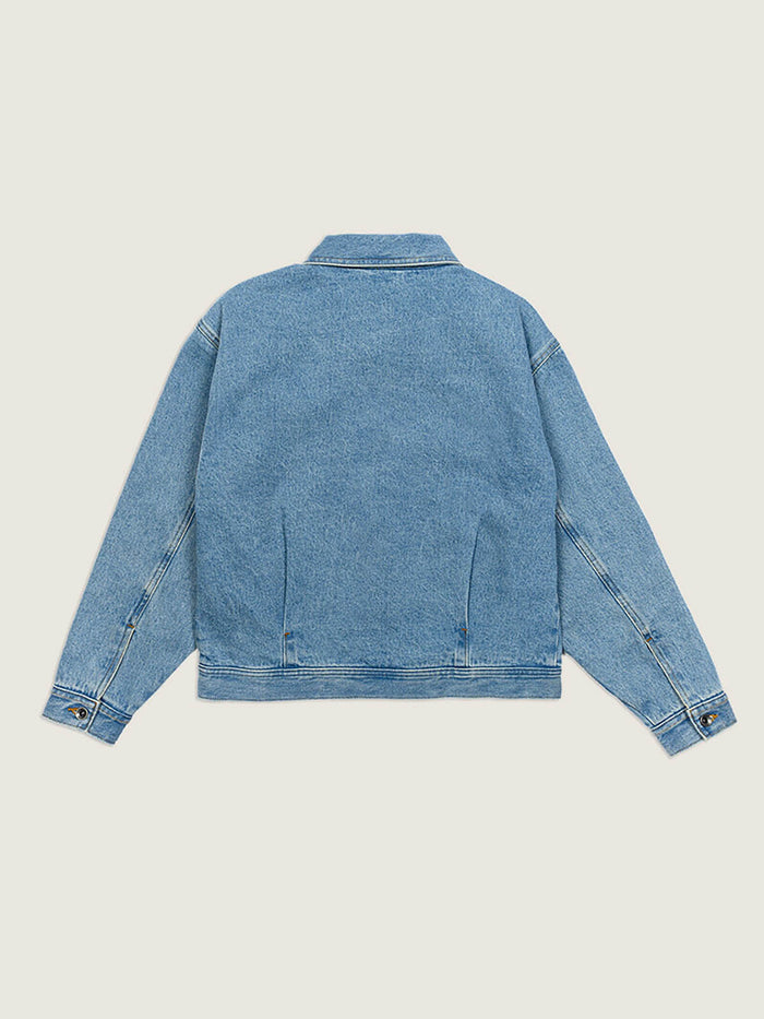 Chaqueta Mujer Womens Pomona Statio Azul Vans
