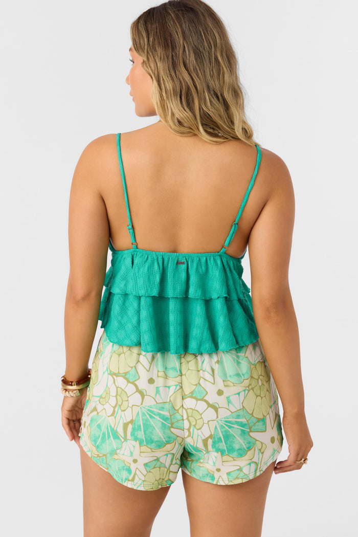 Chloey Sleeveless Top - Peacock Green | O'Neill