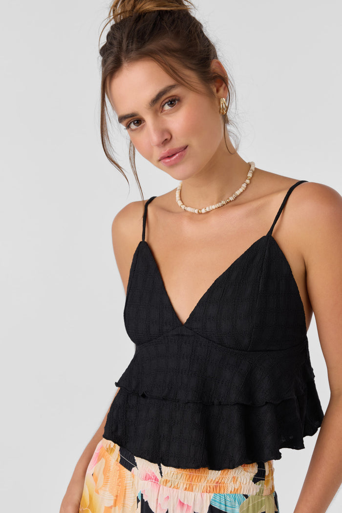 Chloey Sleeveless Top - Black | O'Neill