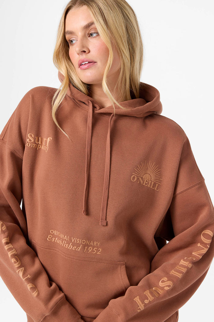 Chore Break Oversized Hoodie - Carob Brown | O'Neill