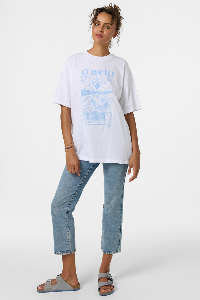 Chore Break Oversized Tee - White | O'Neill