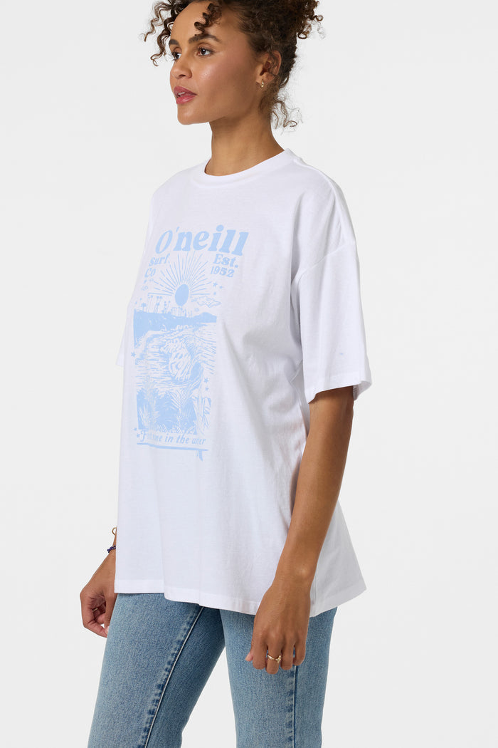 Chore Break Oversized Tee - White | O'Neill