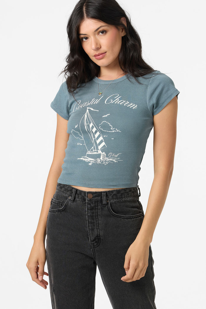 Coastal Charm Tee - Slate | O'Neill