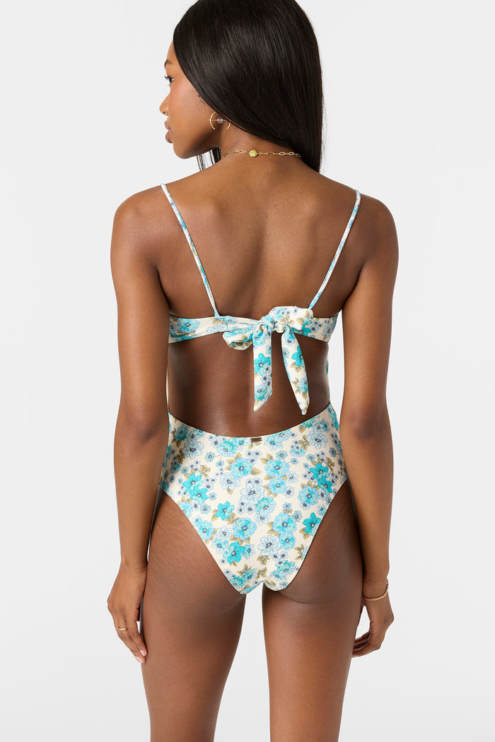 Coastal Floral Kailua One-Piece - Blue Mist | O'Neill
